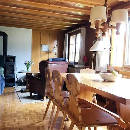 Cute With Breathtaking Views Feriehus Rougemont